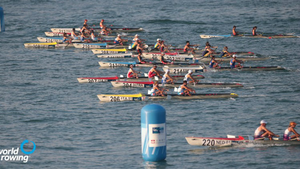 Підтверджені місця проведення чемпіонатів світу з прибережного веслування і чемпіонатів світу з веслування в закритих приміщеннях.