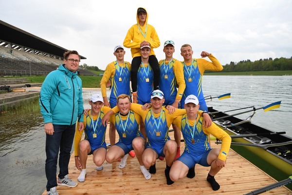 Українська вісімка перемогла на міжнародній юніорській регаті у Мюнхені!