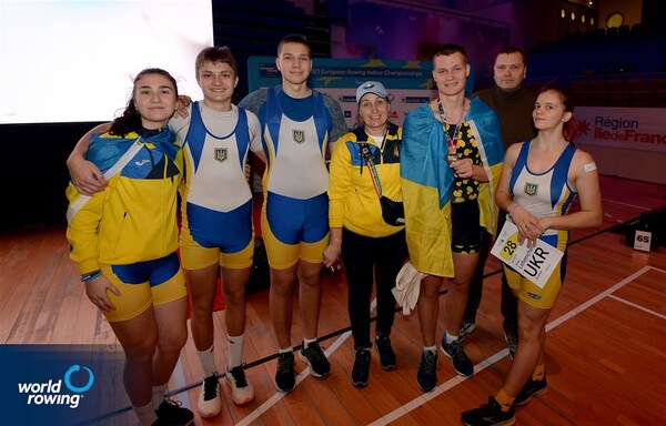 27 січня 2023 року. Чемпіонат Європи з веслування академічного в приміщенні. Париж (Франція). Перший день.
